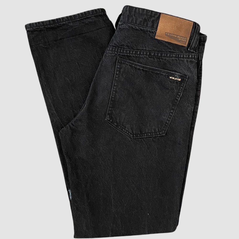 VOLCOM Men's Jeans | Black Straight Leg